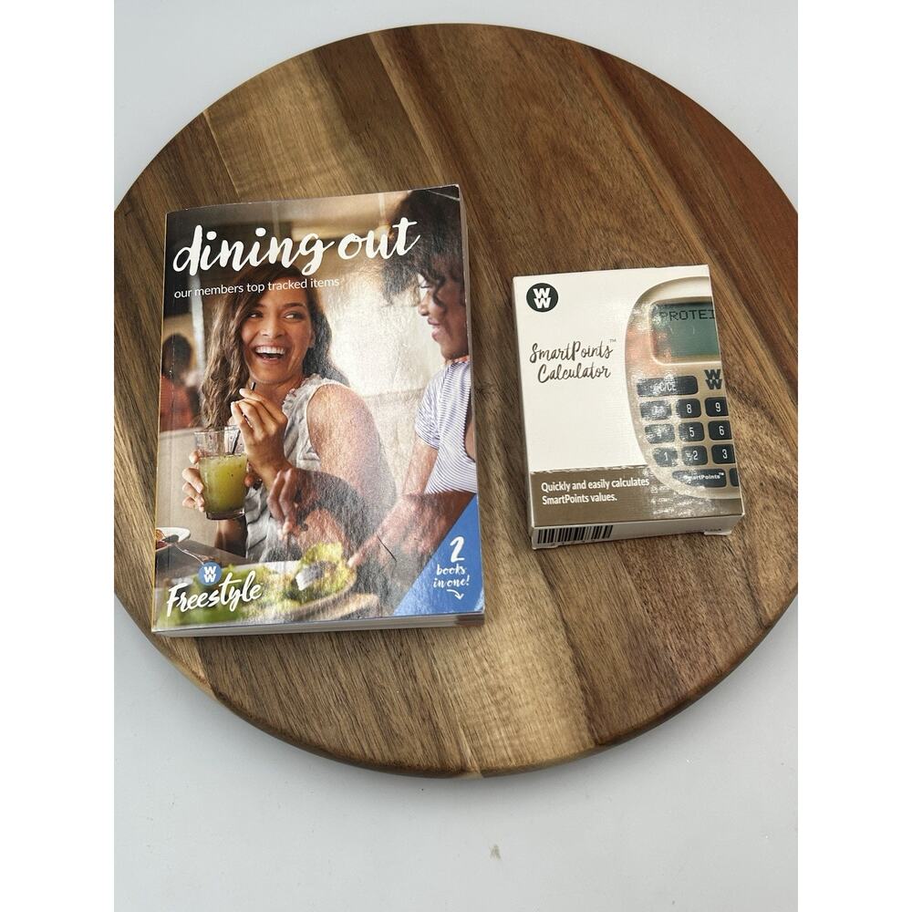 WW Weight Watchers SmartPoints Calculator Dining Out Shopping Guide Bundle